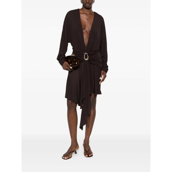 26SS 크리스토퍼에스버 미디 원피스 25043414 UMBER BROWN - CHRISTOPHER ESBER