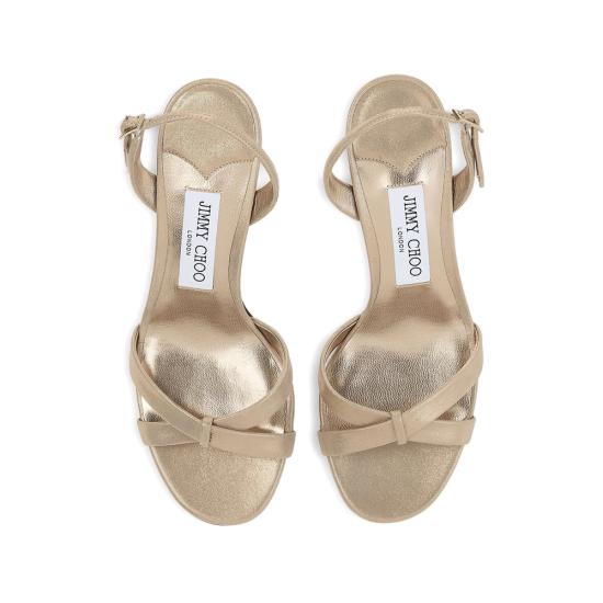 26SS 지미추 부츠 ELSY 70 SHS LISGO GOLD - JIMMY CHOO