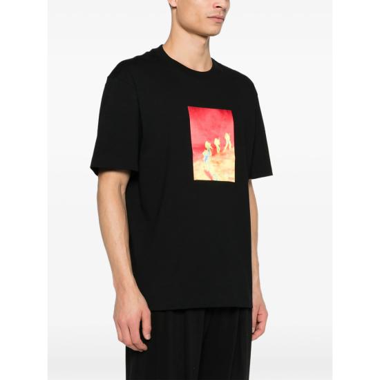 26SS 휴고보스 반팔 티셔츠 50554319 002 BLACK - HUGO BOSS