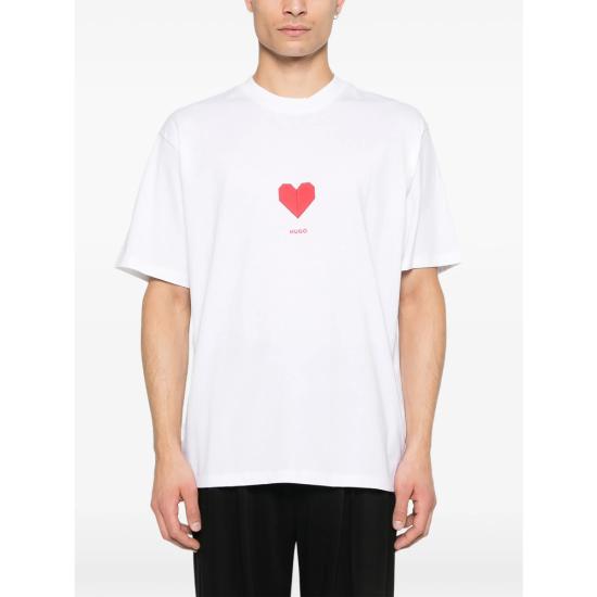 26SS 휴고보스 반팔 티셔츠 50553429 100 WHITE - HUGO BOSS