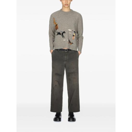 26SS 앙팡리쉬데프리메 스웨터 080 258 GRMUL GREY - ENFANTS RICHES DEPRIMES