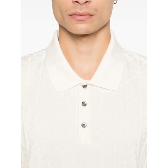 26SS 캘빈클라인 폴로 티셔츠 LV04LE203G WHITE NEUTRALS - CALVIN KLEIN