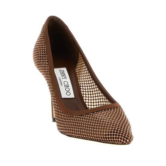 26SS 지미추 부츠 ROMY 85 EQF BROBR BROWN - JIMMY CHOO