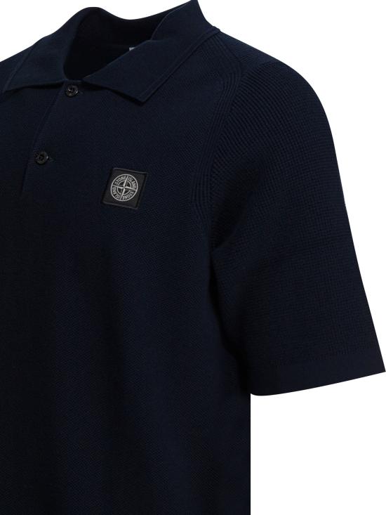 26SS 스톤 아일랜드 폴로 티셔츠 5100030S00B5V0020 Blue - STONE ISLAND