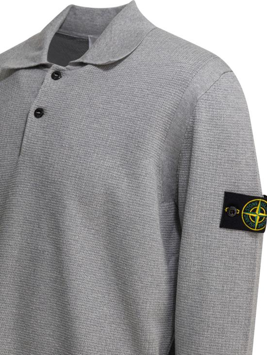 26FW 스톤 아일랜드 폴로 티셔츠 5100024S01B2V0M61 Grey - STONE ISLAND