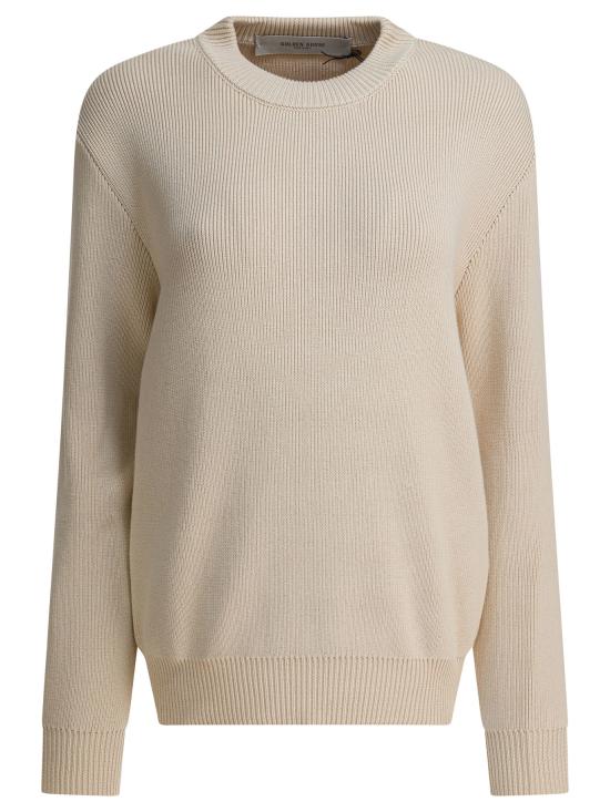 26SS 골든구스 Golden 레터링 스웨터 GWP00951P00197255550 Beige