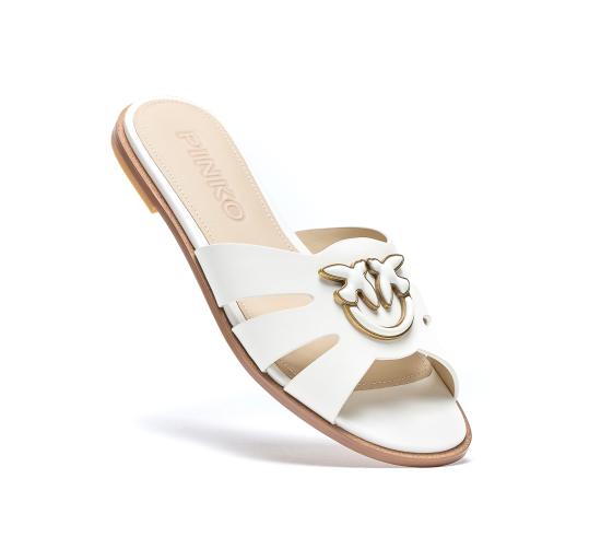 26SS 핑코 샌들 SD0463 P001Z12 White - PINKO