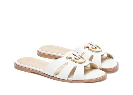 26SS 핑코 샌들 SD0463 P001Z12 White - PINKO