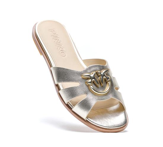 26SS 핑코 샌들 SD0463 P049Z22 Golden - PINKO