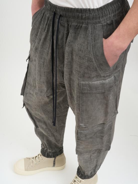 26SS 톰크롬 스트레이트 팬츠 NMP46VEGETALBLACK Black - THOM KROM