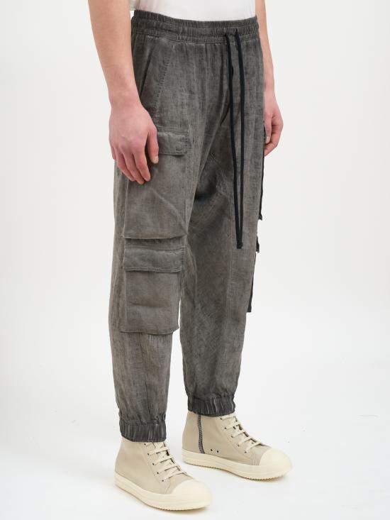 26SS 톰크롬 스트레이트 팬츠 NMP46VEGETALBLACK Black - THOM KROM