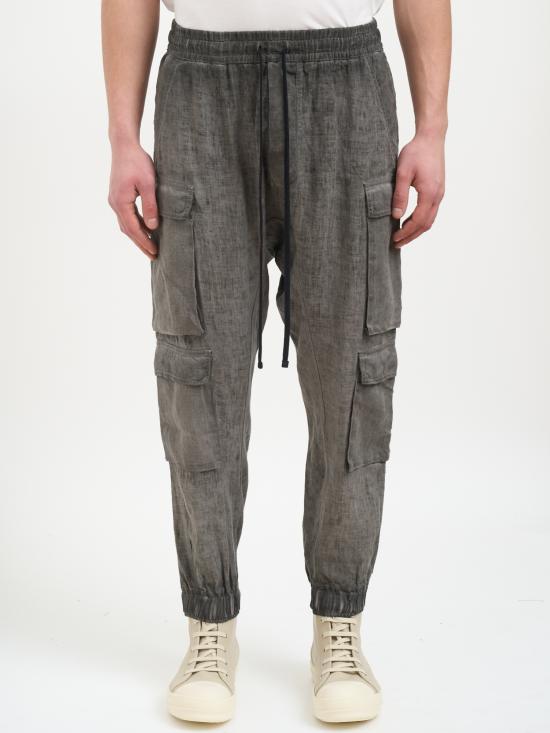 26SS 톰크롬 스트레이트 팬츠 NMP46VEGETALBLACK Black