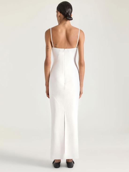 26SS 지방시 롱 원피스 BW22SZ164K 105 IVORY - GIVENCHY