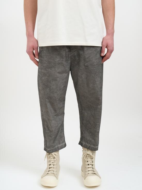 26SS 톰크롬 스트레이트 팬츠 NMP38VEGETALBLACK Black - THOM KROM