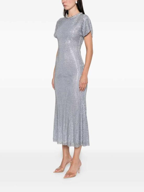 26SS 셀프 포트레이트 롱 원피스 RS26506MBL BLUE - SELF PORTRAIT