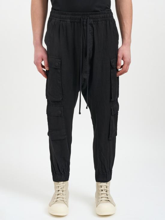 26SS 톰크롬 스트레이트 팬츠 NMP46BLACK Black