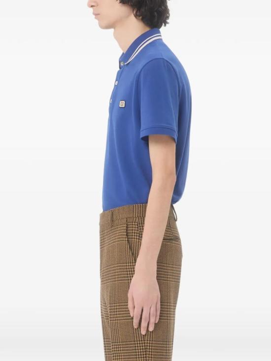 26SS 발렌티노 가라바니 폴로 티셔츠 VMH01KAQK B01 BLU - VALENTINO GARAVANI