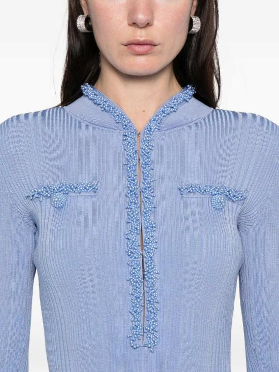 26SS 셀프 포트레이트 미디 원피스 RS26555SBL BLUE - SELF PORTRAIT