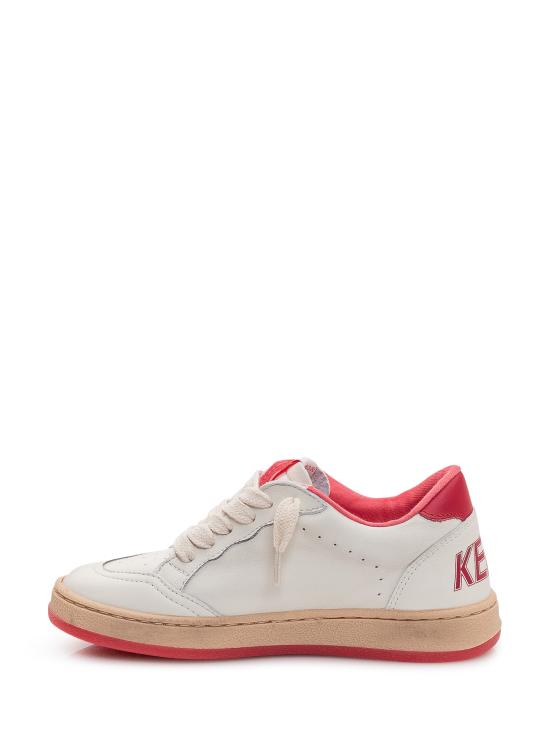26SS [키즈] 골든구스 스니커즈 GYF00439F004247 10350 WHITE RED - GOLDEN GOOSE