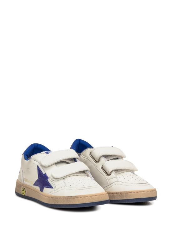 26SS [키즈] 골든구스 스니커즈 GYF00501F004246 10793 WHITE BLUE - GOLDEN GOOSE