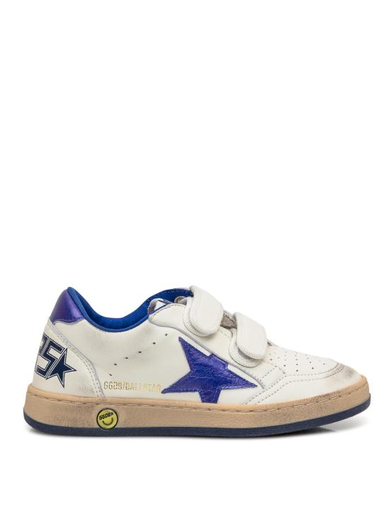 26SS [키즈] 골든구스 스니커즈 GYF00501F004246 10793 WHITE BLUE