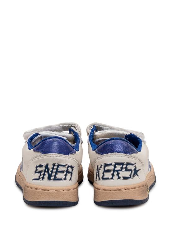 26SS [키즈] 골든구스 스니커즈 GJF00501F004246 10793 WHITE BLUE - GOLDEN GOOSE