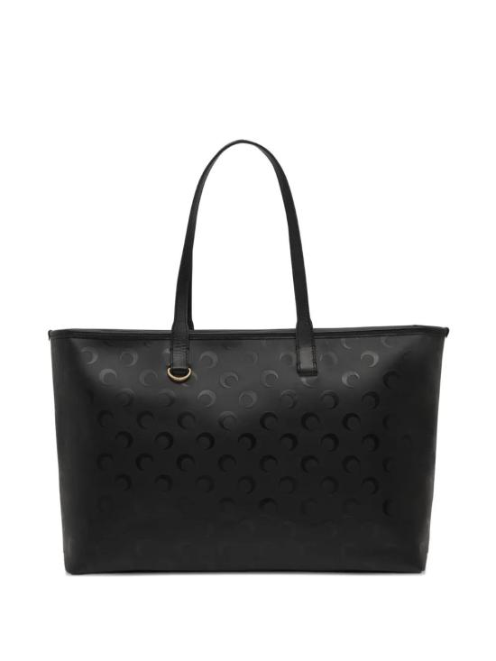  마린세르 문 캔버스 쇼퍼 백 WTB001ARWOV0040 BK99 MOON CANVAS BLACK DOM