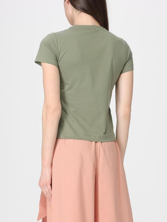 26SS 핑코 반팔 티셔츠 100535A33F U84 Verde vertiver - PINKO