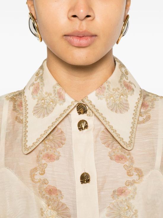 26SS 짐머만 미디 원피스 6561DC261 SST Yellow - ZIMMERMANN