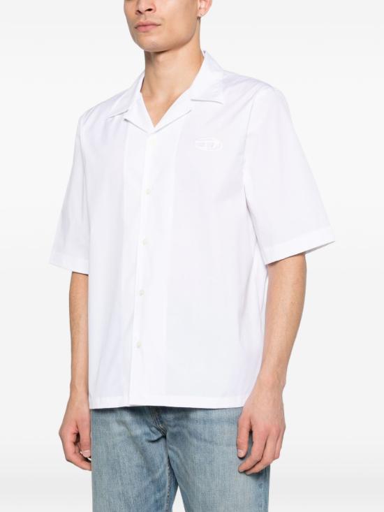 26SS 디젤 긴팔 셔츠 A20473 0GSBH100 White - DIESEL