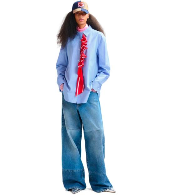 26SS 에센셜앤트워프 셔츠 JUF J2BS XS Light Blue - ESSENTIEL ANTWERP