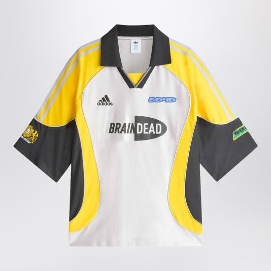 25FW 아디다스 X 브레인데드 반팔 티셔츠 JY7960NY Metal