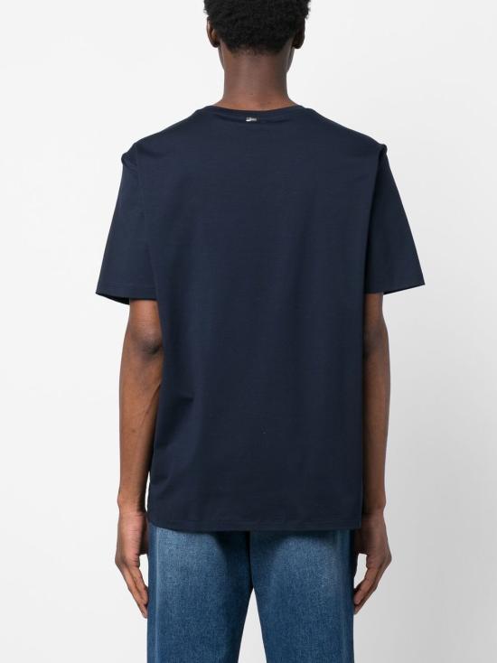 26SS 에르노 반팔 티셔츠 JG000174U 520039200 Blue - HERNO