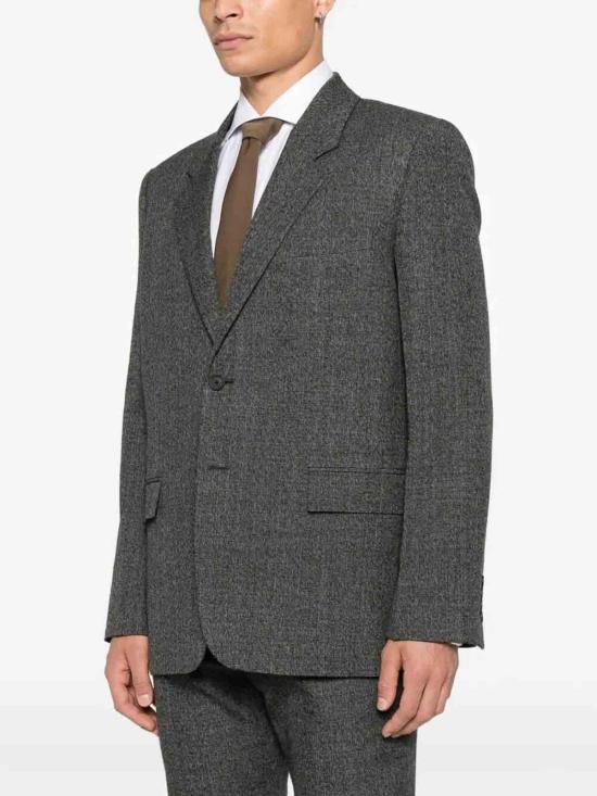 25FW 구찌 울 물리네 재킷 850092Z7AXC1070 Black - GUCCI