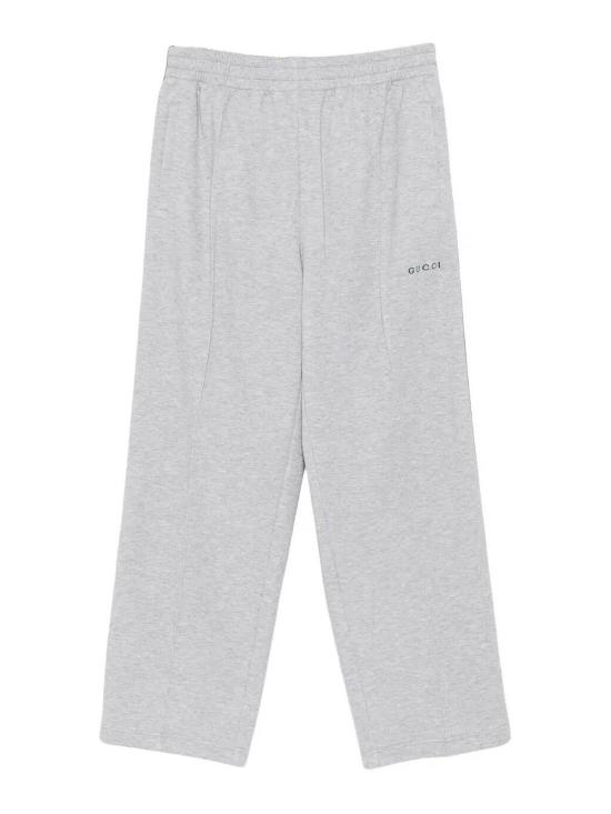 26FW 구찌 사이드  스트라이프 코튼 팬츠 사이드  스트라이프 코튼  828338XJHCX1183 Grey