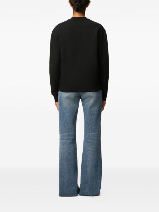 26SS 아미 긴팔 티셔츠 BFUSW035730 001 Black - AMI