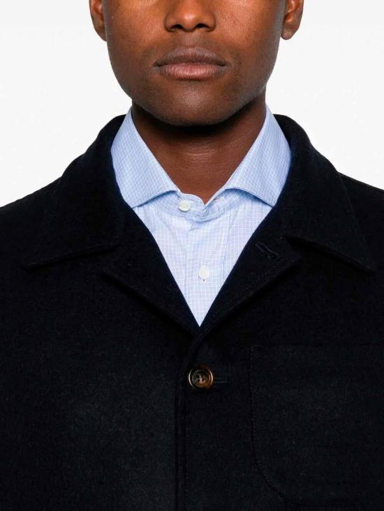 25FW 브루넬로 쿠치넬리 봄버 자켓 MY4966558CSI79 Dark Blue - BRUNELLO CUCINELLI