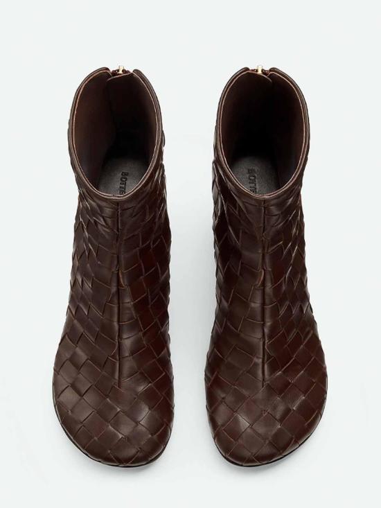 25FW 보테가베네타 아토믹 앵클 부츠 811017V2ED02113 Black - BOTTEGA VENETA