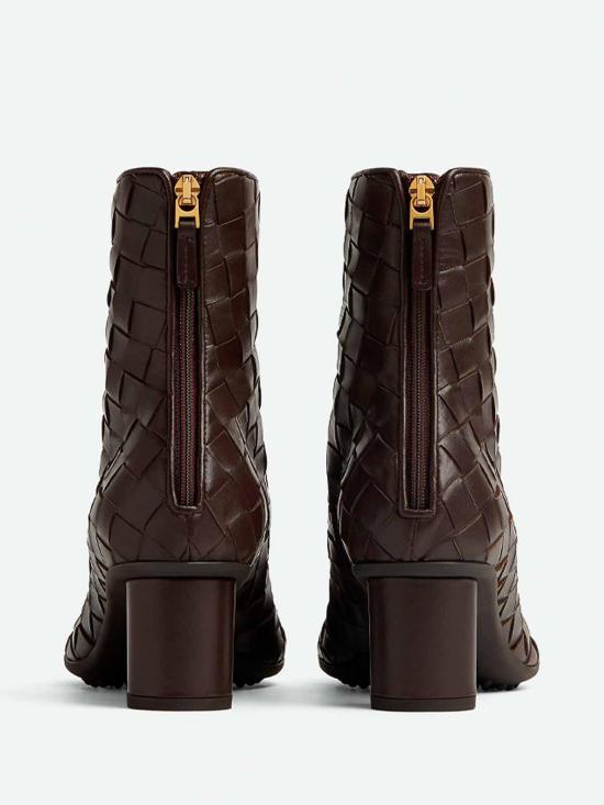 25FW 보테가베네타 아토믹 앵클 부츠 811017V2ED02113 Black - BOTTEGA VENETA