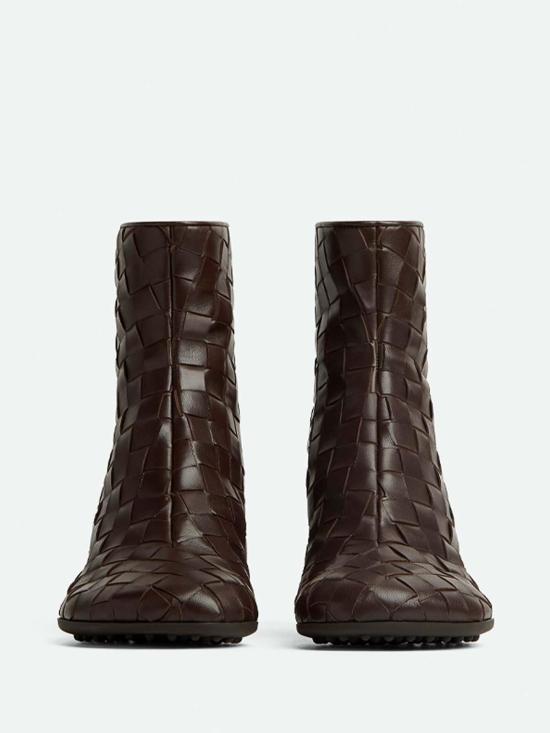 25FW 보테가베네타 아토믹 앵클 부츠 811017V2ED02113 Black - BOTTEGA VENETA