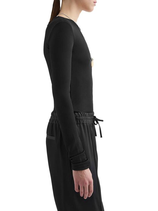 26SS 질샌더 긴팔 티셔츠 J04NC0003J65016001 Black - JIL SANDER