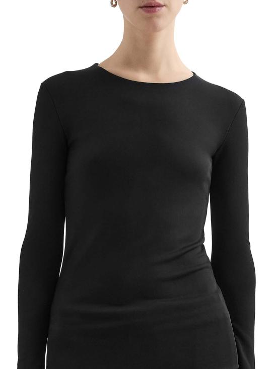 26SS 질샌더 긴팔 티셔츠 J04NC0003J65016001 Black - JIL SANDER