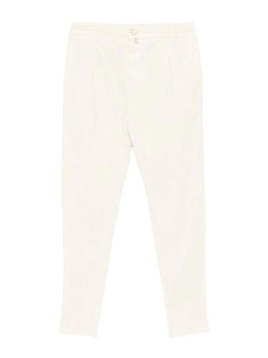 25FW 키톤 스트레이트 팬츠 UP1LACK0106H09000 Cream