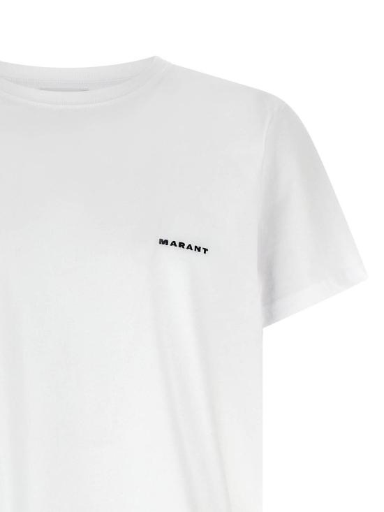  이자벨마랑 반팔 티셔츠 TS0047HAB3N13H20WH White - ISABEL MARANT