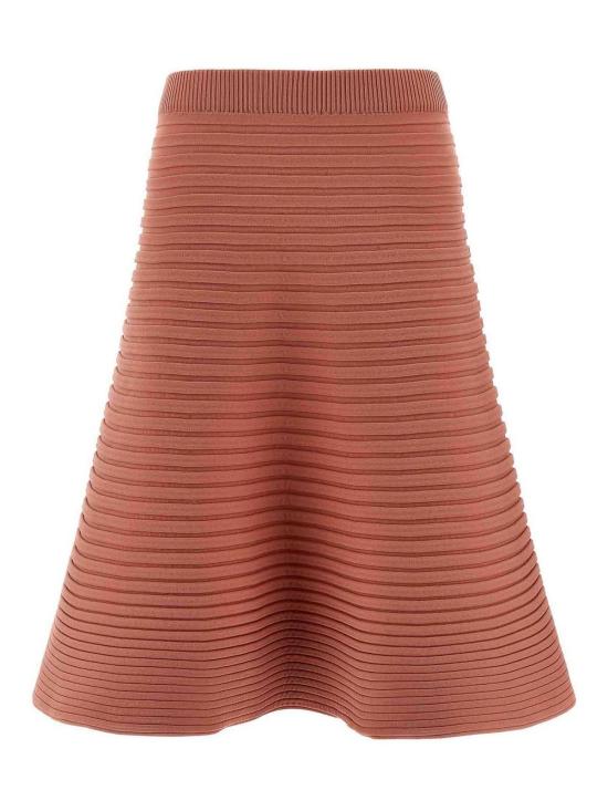 25FW 플리츠플리즈 미디 스커트 PP58KG84329 Nude Neutrals