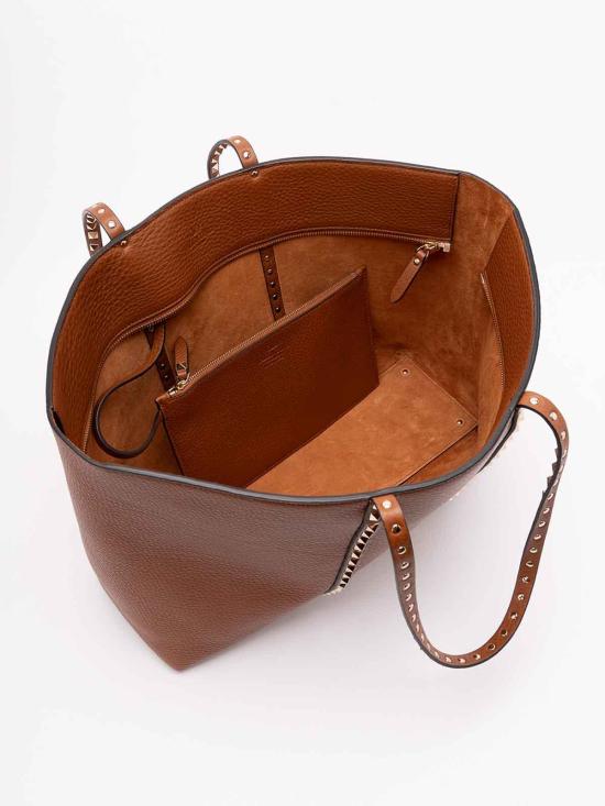 26FW 발렌티노 가라바니 토트백 7W2B0R04VSFHG5 Brown - VALENTINO GARAVANI