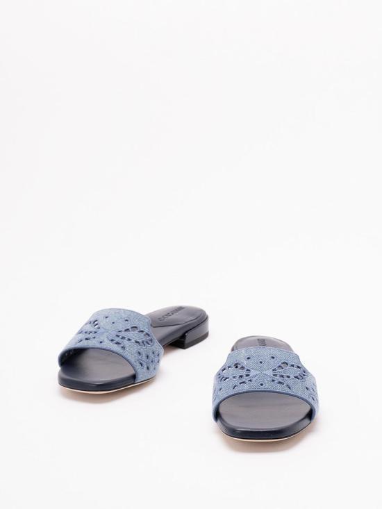 25FW 지미추 플랫 슈즈 ARIANEFLATDXYBLUE Brown - JIMMY CHOO