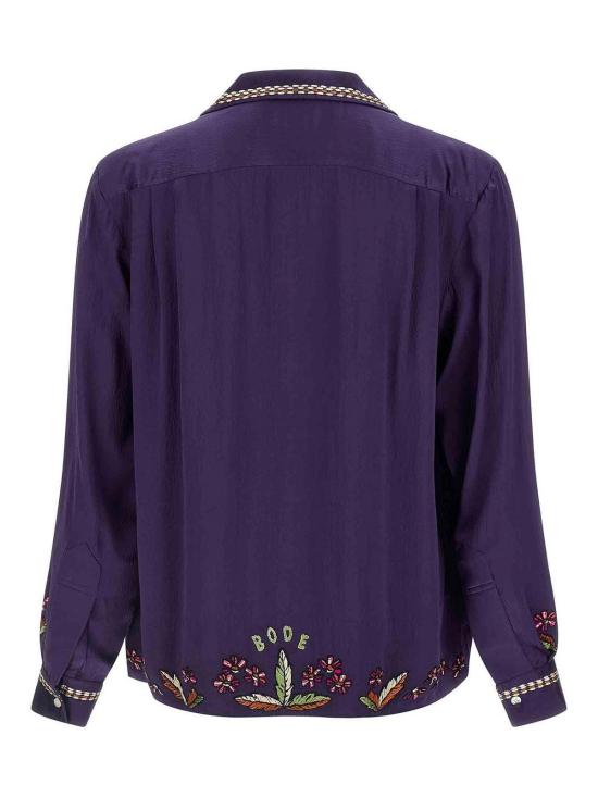  보디 셔츠 MRF25SH048 Purple - BODE