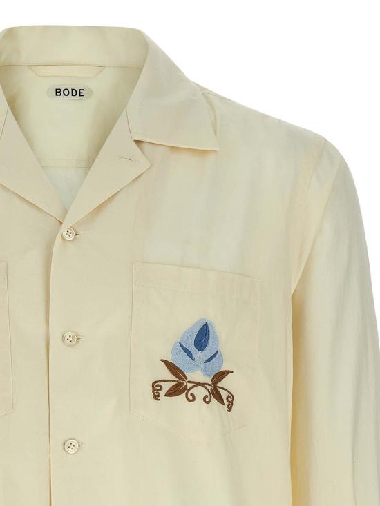  보디 셔츠 MRF25SH033 Beige - BODE