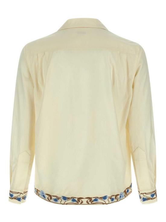  보디 셔츠 MRF25SH033 Beige - BODE